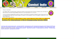 Desktop Screenshot of combatindia.org