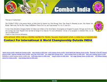Tablet Screenshot of combatindia.org